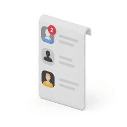 Caregiver profile list icon